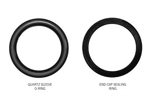 Evolution Aqua Evo UV O-Rings for 15-55 Watt